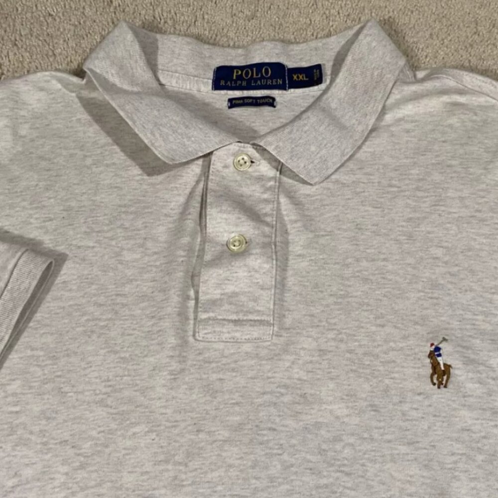 Polo Ralph Lauren Soft Cotton XXL Custom Slim polo - $110 in store - Worn Once